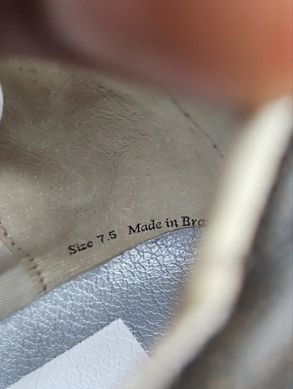 Dolce Vita Brown Leather Sneakers with Green and White Laces Size 7.5